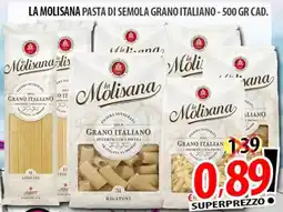 Il Genio Supermercato La molisana pasta di semola grano italiano offerta