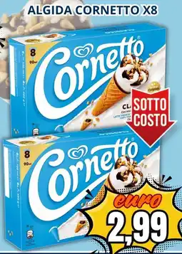 A Casa Mia Algida cornetto x8 offerta