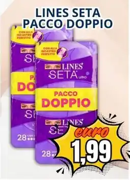 A Casa Mia Lines seta pacco doppio offerta
