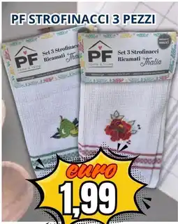 A Casa Mia Pf strofinacci 3 pezzi offerta