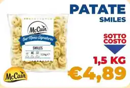 Fish's King Patate smiles offerta
