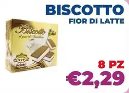 Fish's King Biscotto fior di latte 8 PZ offerta