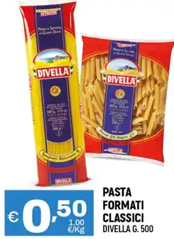 A&O Pasta formati classici DIVELLA offerta