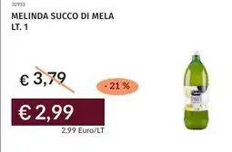 Prezzemolo e Vitale Melinda succo di mela offerta
