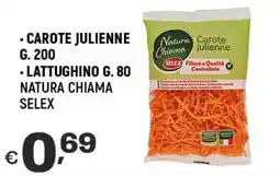 A&O Carote julienne- lattughino natura chiama SELEX offerta