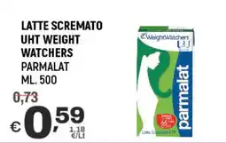 A&O Latte scremato uht weight watchers PARMALAT offerta