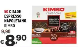 A&O 50 cialde espresso napoletano KIMBO offerta