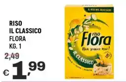 A&O Riso il classico FLORA offerta