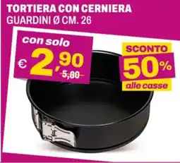 A&O Tortiera con cerniera GUARDINI offerta