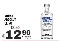 A&O Vodka ABSOLUT offerta