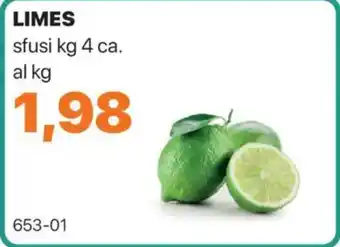 GrosMarket Limes sfusi offerta