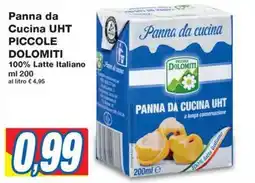 Prix Quality Panna da Cucina UHT PICCOLE DOLOMITI offerta