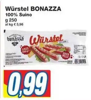 Prix Quality Würstel BONAZZA offerta