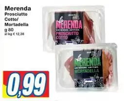 Prix Quality Merenda Prosciutto Cotto/ Mortadella offerta