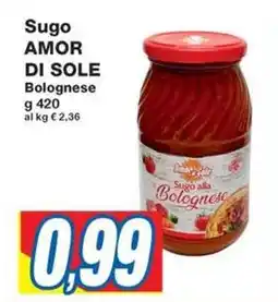 Prix Quality Sugo AMOR DI SOLE Bolognese offerta