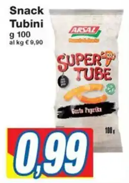Prix Quality Snack Tubini ARSAL offerta