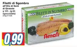 Prix Quality Filetti di Sgombro all'Olio di Semi di Girasole offerta