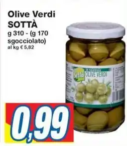 Prix Quality Olive Verdi SOTTÀ offerta