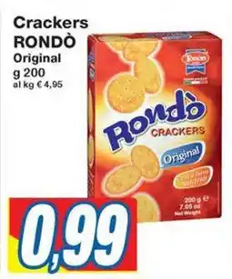 Prix Quality Crackers RONDÒ Original offerta