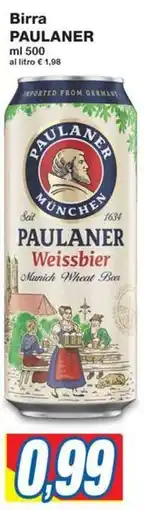 Prix Quality Birra PAULANER offerta