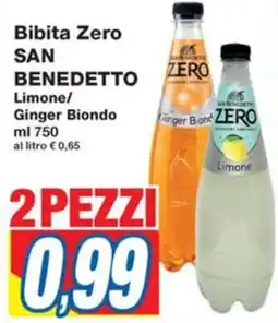 Prix Quality Bibita Zero SAN BENEDETTO offerta