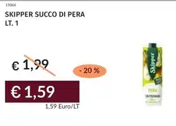 Prezzemolo e Vitale Skipper succo di pera offerta