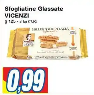 Prix Quality Sfogliatine Glassate VICENZI offerta