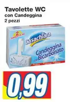 Prix Quality Tavolette WC con Candeggina 2 pezzi offerta