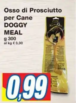 Prix Quality Osso di Prosciutto per Cane DOGGY MEAL offerta