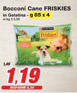Prix Quality Bocconi Cane FRISKIES offerta