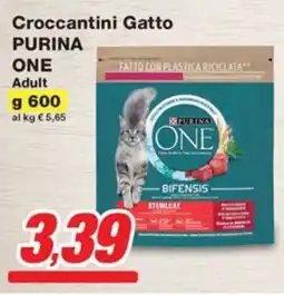 Prix Quality Croccantini Gatto PURINA ONE offerta