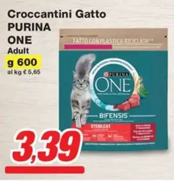 Prix Quality Croccantini Gatto PURINA ONE offerta