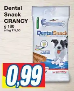 Prix Quality Dental Snack CRANCY offerta