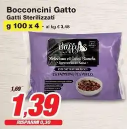 Prix Quality Bocconcini Gatto Gatti Sterilizzati offerta