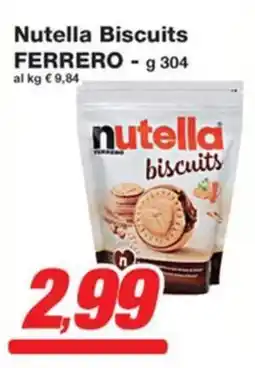 Prix Quality Nutella Biscuits FERRERO offerta