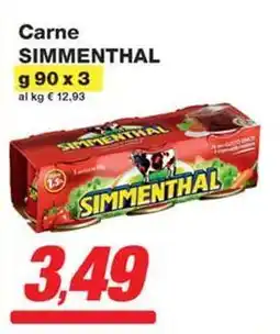 Prix Quality Carne SIMMENTHAL offerta