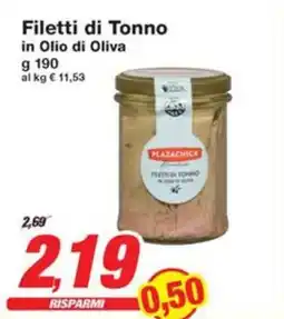 Prix Quality Filetti di Tonno in Olio di Oliva offerta