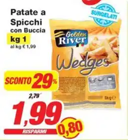 Prix Quality Patate a Spicchi con Buccia offerta