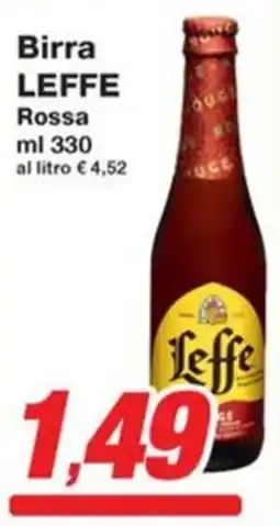 Prix Quality Birra LEFFE Rossa offerta