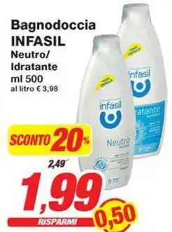Prix Quality Bagnodoccia INFASIL offerta