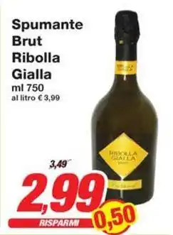 Prix Quality Spumante Brut Ribolla Gialla offerta