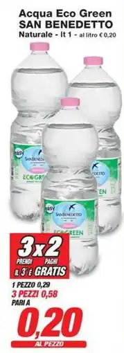 Prix Quality Acqua Eco Green SAN BENEDETTO offerta