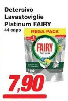 Prix Quality Detersivo Lavastoviglie Platinum FAIRY 44 caps offerta