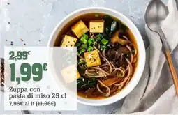 Banco Fresco Zuppa con pasta di miso offerta
