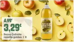 Banco Fresco Succo Cofruits renetta golden offerta
