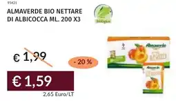 Prezzemolo e Vitale Almaverde bio nettare di albicocca offerta