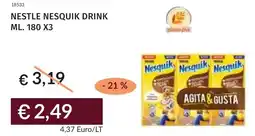 Prezzemolo e Vitale Nestle nesquik drink offerta