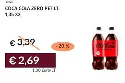 Prezzemolo e Vitale Coca cola zero pet offerta