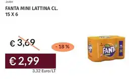 Prezzemolo e Vitale Fanta mini lattina offerta