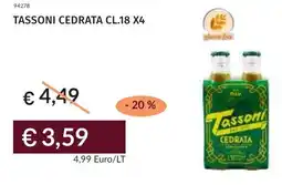 Prezzemolo e Vitale Tassoni cedrata offerta
